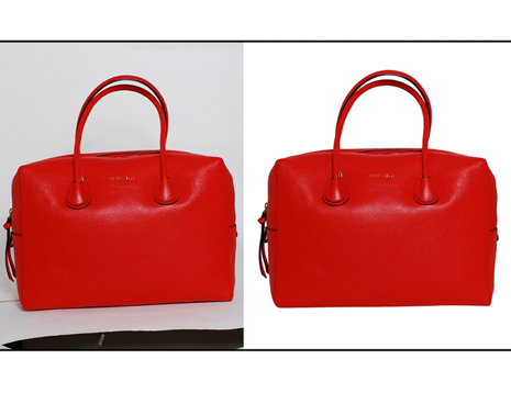 Background Change Bag — before and after sample