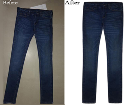 Ghost Mannequin & Liquify — before and after sample