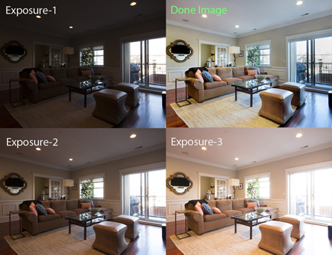 HDR — before and after sample