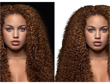 Masking — before and after sample
