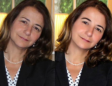Retouch — before and after sample