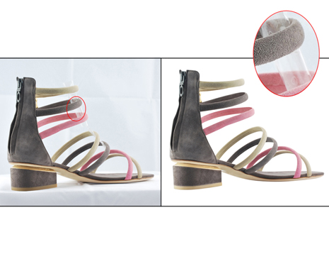 Shoes Background Change — before and after sample